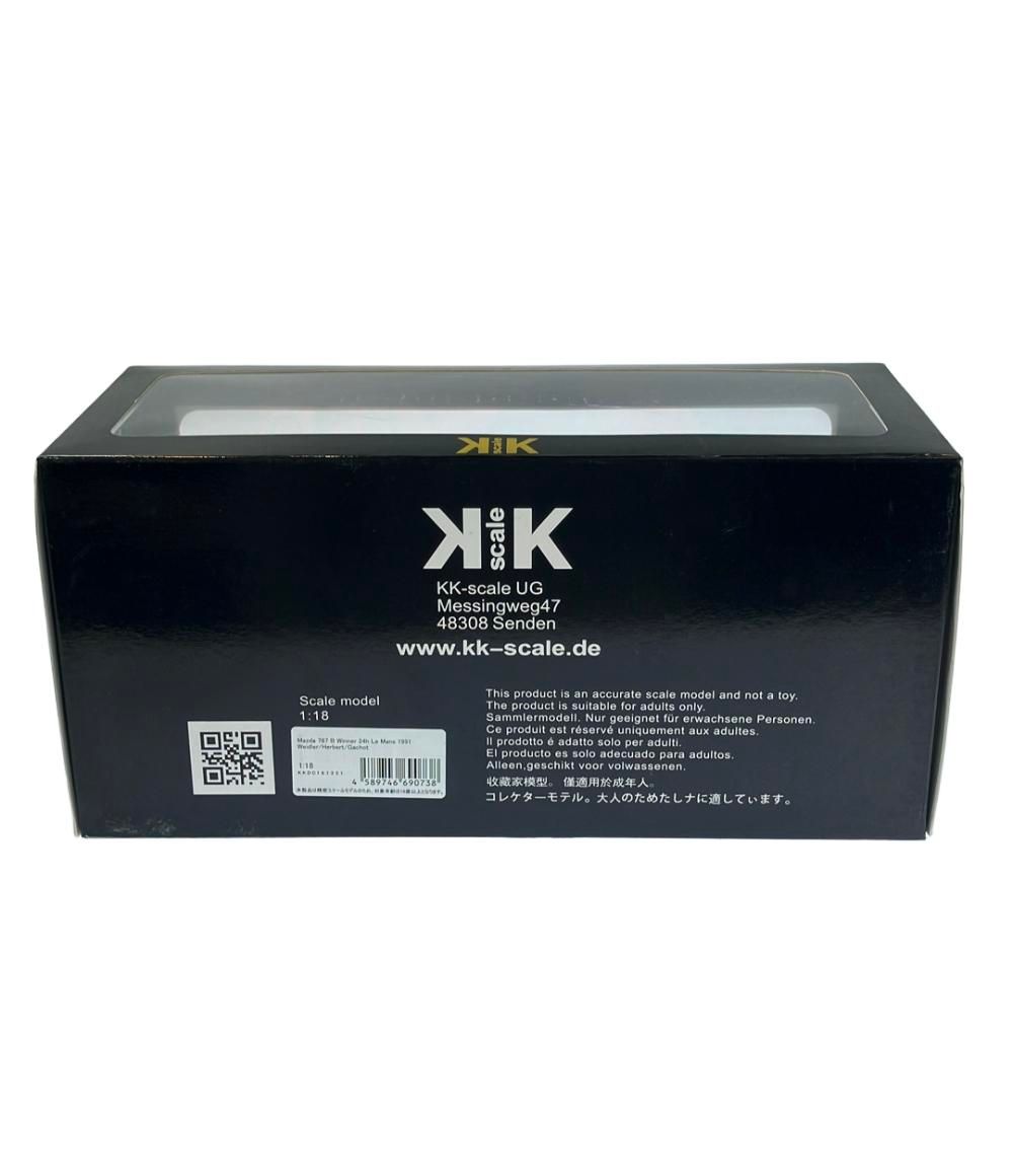 【 専用品 】 美品 ミニカー マツダ 787B 91年ルマン優勝車 1/18 KKスケール