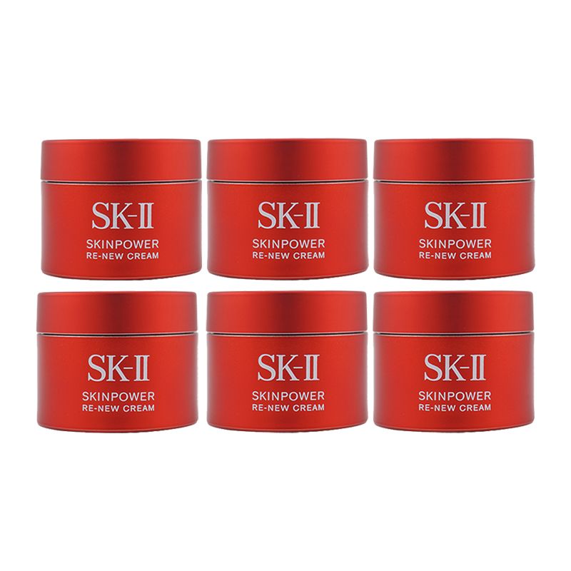 SK-II スキンパワーリニュークリーム(美容クリーム)他 サンプル6点セット 6個セット]SK-II SK2 エスケーツー スキンパワー リニュー クリーム