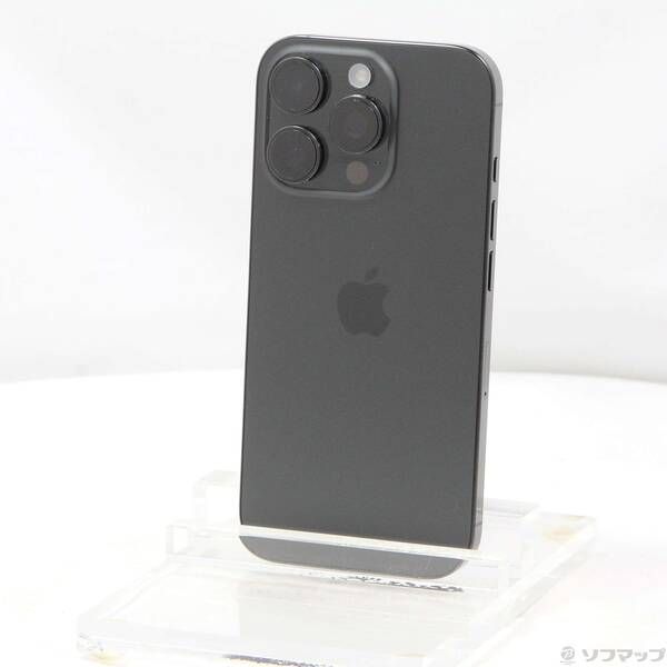 中古品〕 iPhone16 Pro 512GB ブラックチタニウム MYN43J／A SIM