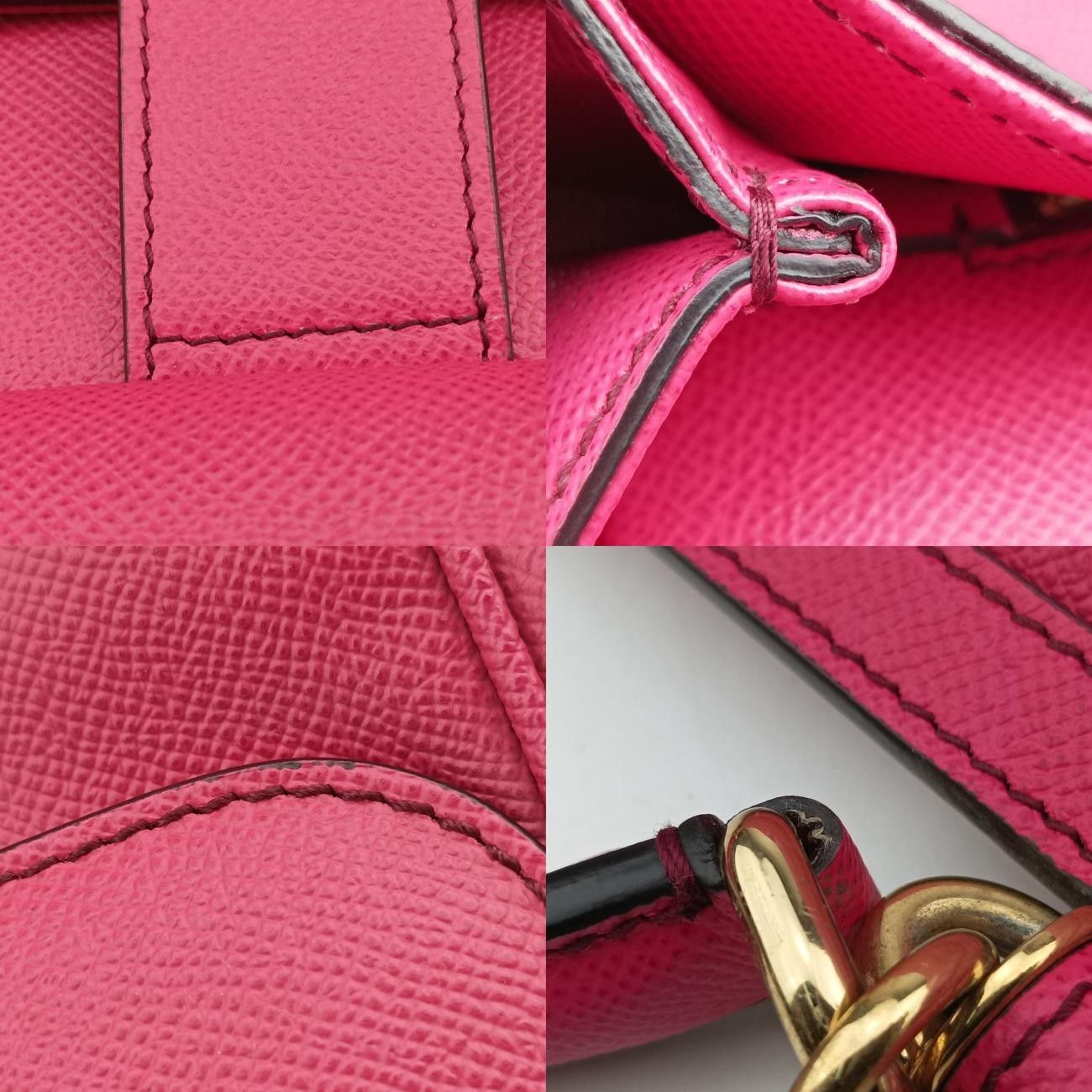 ドルチェ＆ガッバーナDolce & Gabbanaシシリーピンクレザー