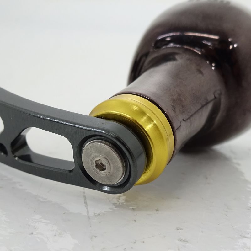 三重店】リブレ クランク 120 ハンドル EF30 ノブ(ベイトリール
