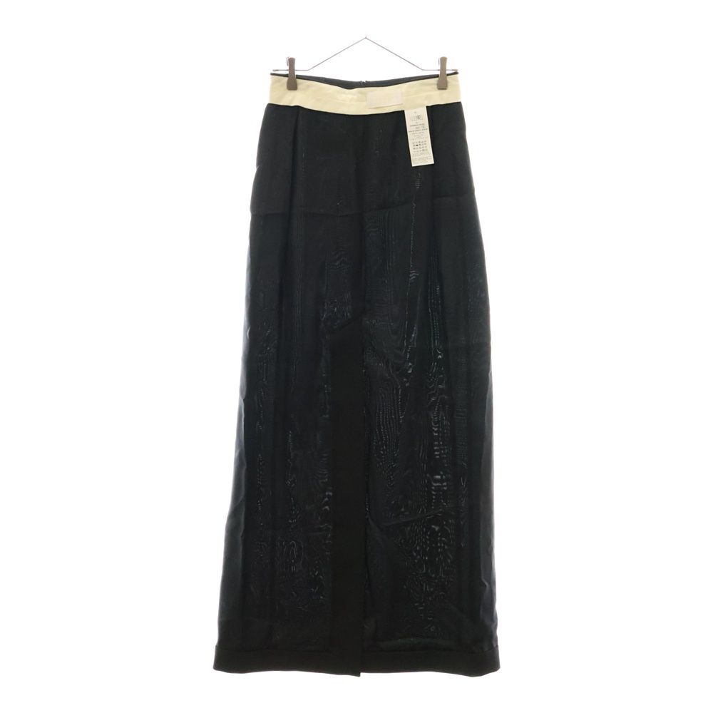 MM6 Maison Margiela エムエムシックスメゾンマルジェラ inside Out Skirt インサイドアウト ロングスカート レディース ブラック S62MI0024