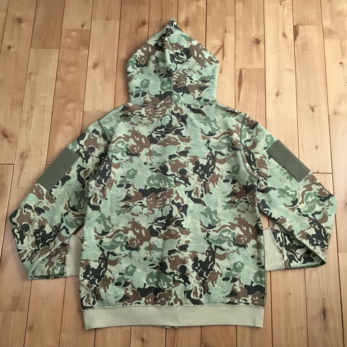 BAPE Octopus camo フルジップ パーカー Mサイズ a bathing ape