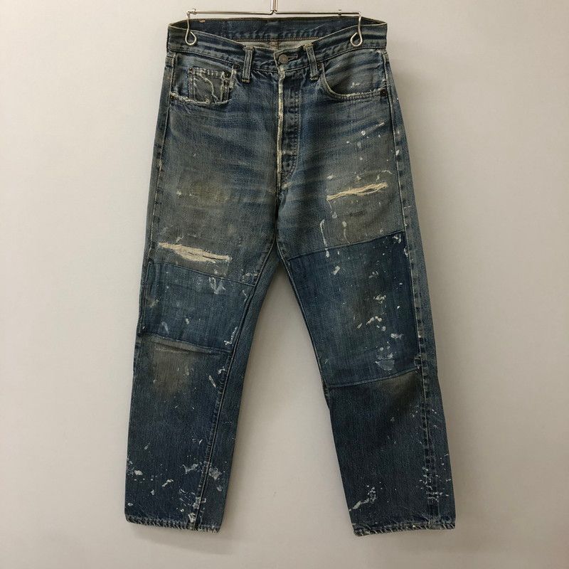 Levi s リーバイス 60’s 501 DENIM PANTS VINTAGE 60年代 501 デニムパンツ ボトムス ジーンズ BIG-E 後期モデル ボタン裏 刻印8 ヴィンテージ 156-250430-kk-49-tei