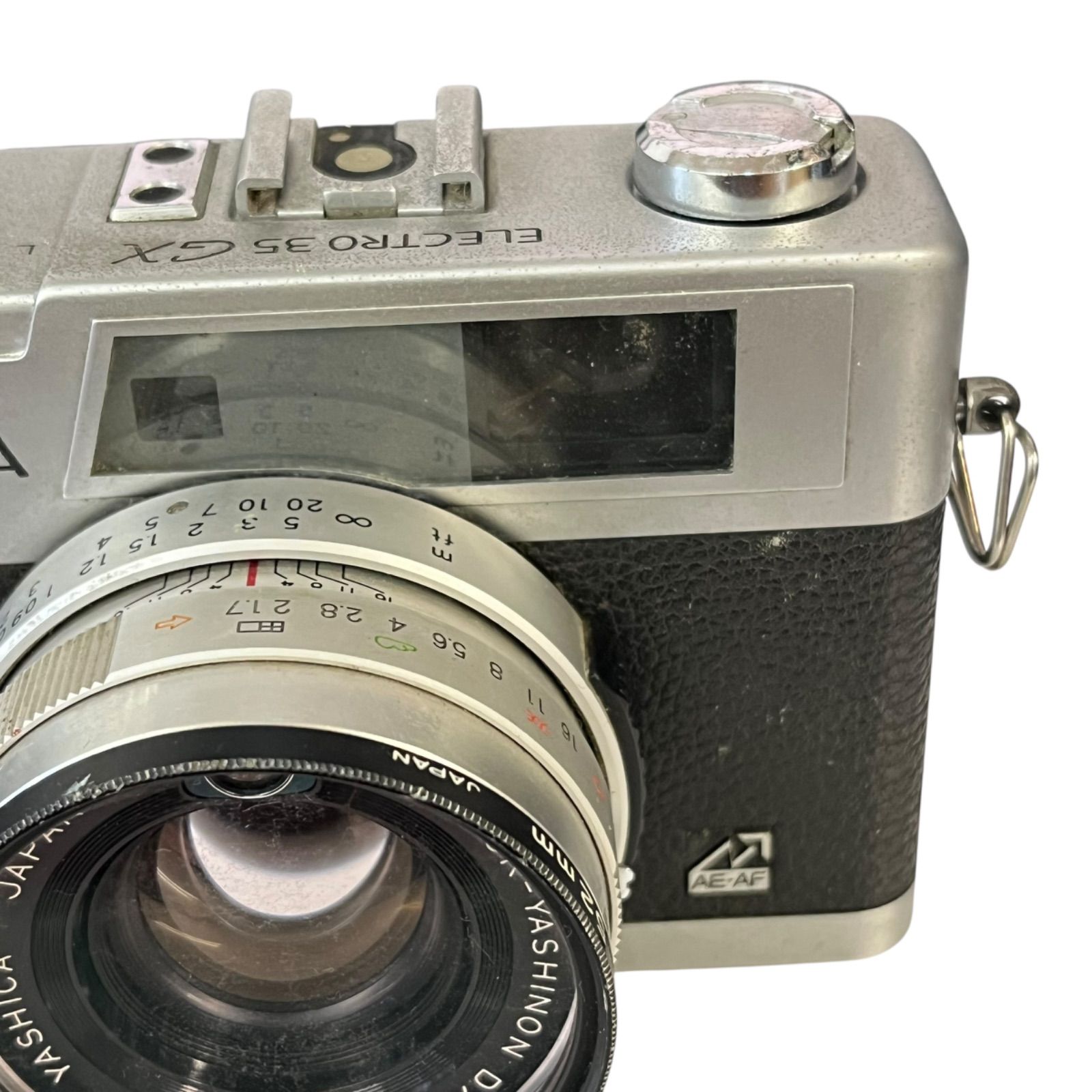 YASHICA ELECTRO 35 GX 40mm F1.7 動作確認