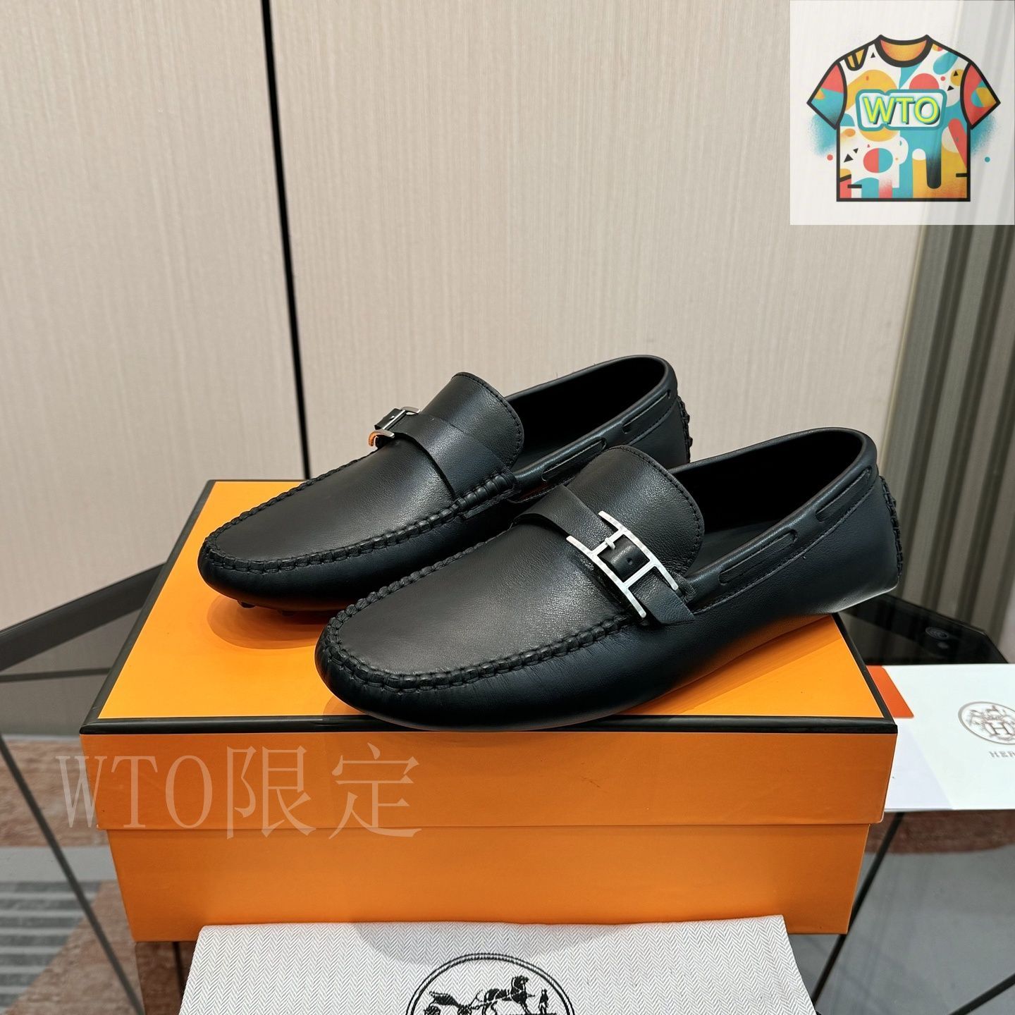 HERMES エルメス クラシック メンズ ローファー01-LL78 - メルカリ