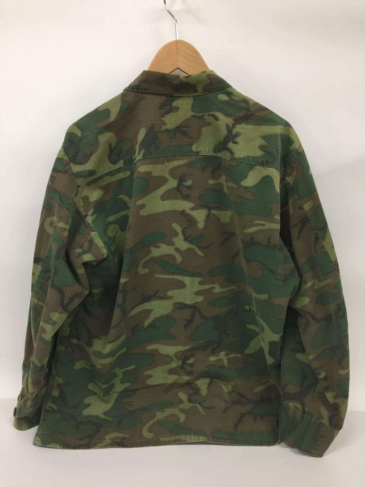 ファティーグジャケット　リップストップ 60s 60年代 米軍 アメリカ軍 ミリタリー リップストップ