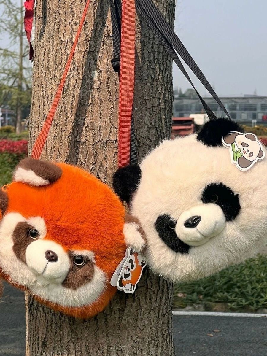 楽天市場】ぬいぐるみリュック バックパック レッサーパンダ
