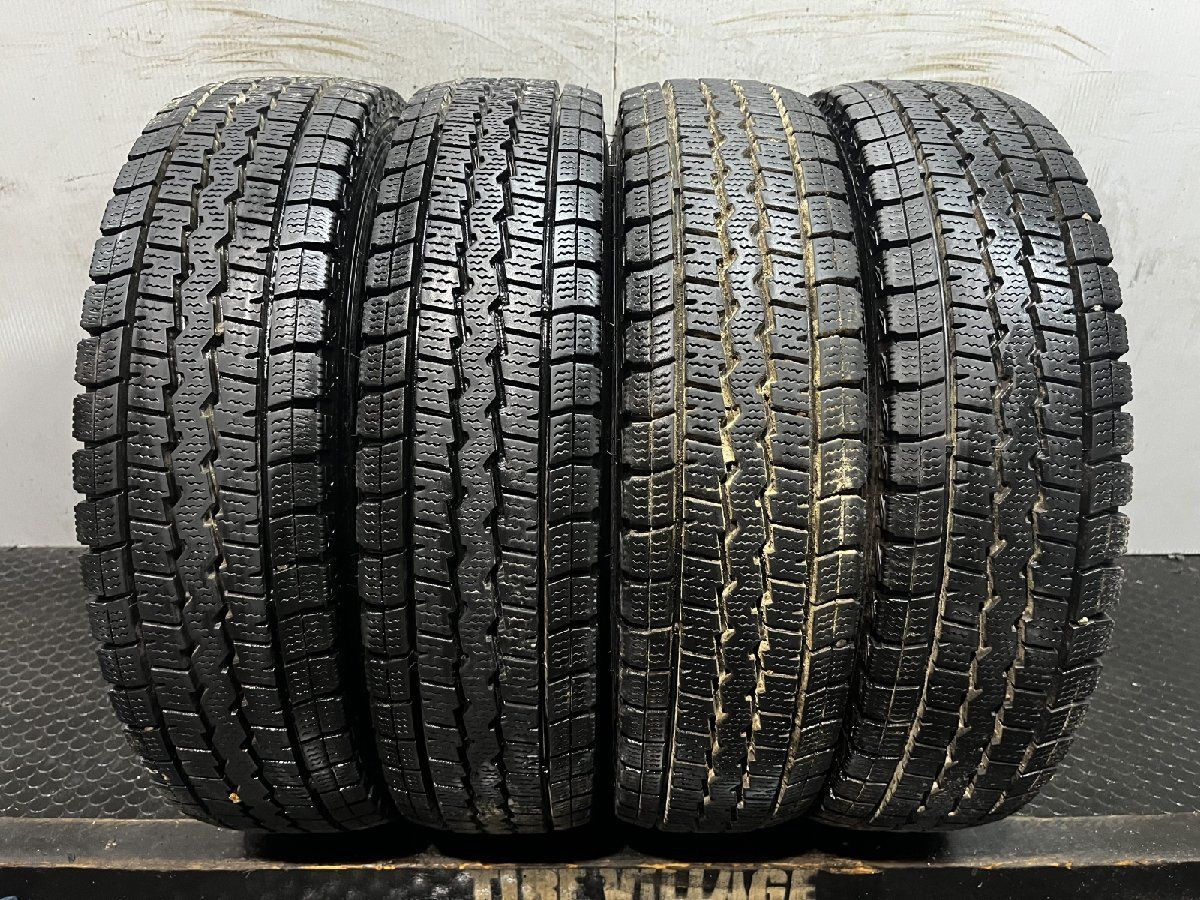 DUNLOP WINTER MAXX SV01 145R12 6PR LT 12インチ スタッドレス 4本 22年製 バリ溝 軽トラ 軽バン等 KTK561
