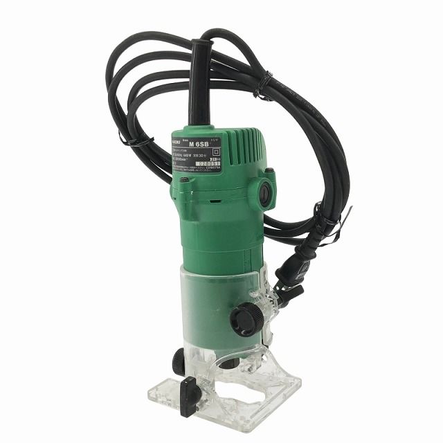 ☆中古品☆HiKOKI ハイコーキ 100V 6mm トリマ M6SB 電動工具 ☆中古品☆HiKOKI ハイコーキ 100V 6mm トリマ M6SB 電動工具