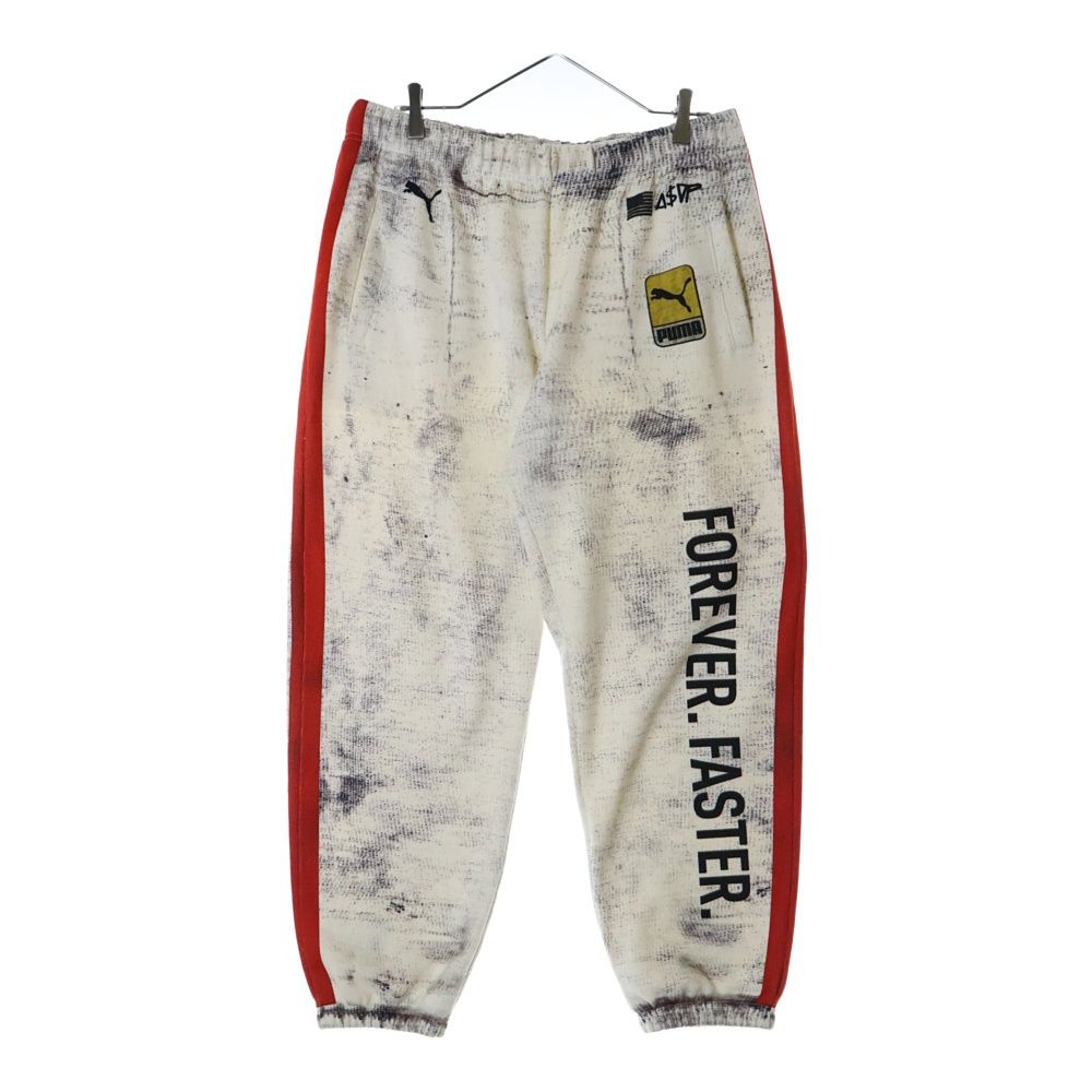 PUMA プーマ xA AP ROCKY JOGGING SWEATPANTS WARM WHITE エイサップロッキー ジョギング スウェットパンツ ホワイト 631041-65