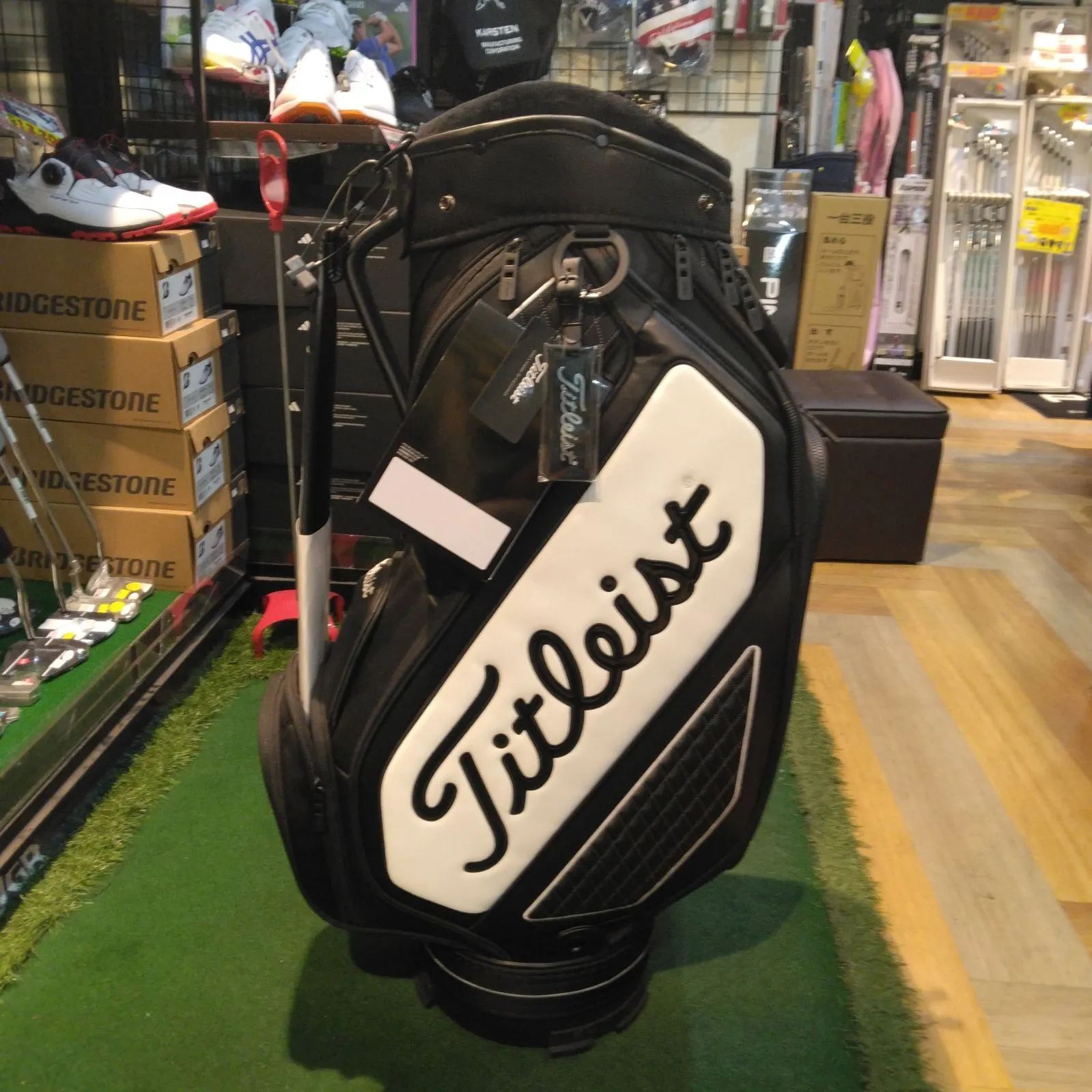 Titleist タイトリスト キャディバッグ ミッドサイズ 9.5型 Titleist タイトリスト ミッドサイズ キャディバッグ(9.5型
