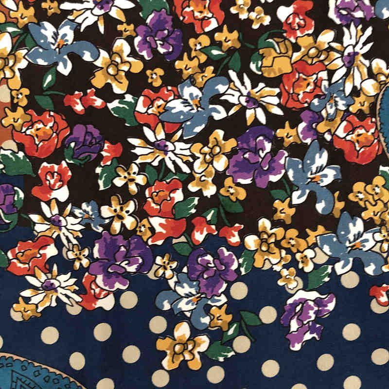 kolor / カラー | 裏地付き 総柄 プリーツロングスカート | 1 | マルチカラー | レディース kolor ⁄ カラー | 裏地付き 総柄 プリーツロングスカート | 1 | マルチ