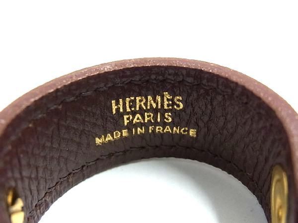 □新品同様□ HERMES エルメス レザー グローブホルダー 手袋ホルダー