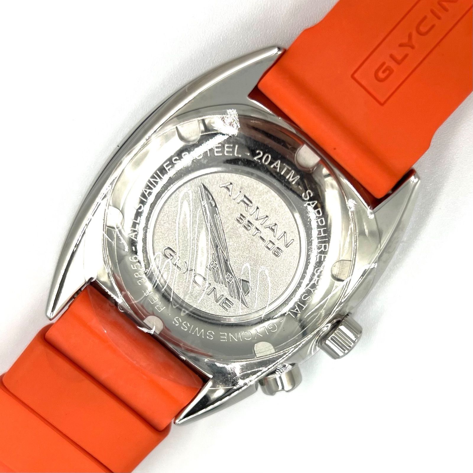 グリシン エアーマン 3856 SST 06 替えベルト 箱付き AIRMAN GYCINE