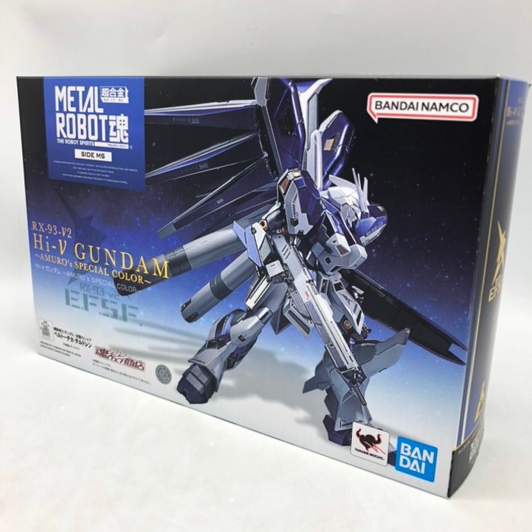 L ROBOT魂 Hi-νガンダム 中古 METAL ROBOT魂 ＜SIDE MS＞ Hi-νガンダム ～AMURO's SPECIAL