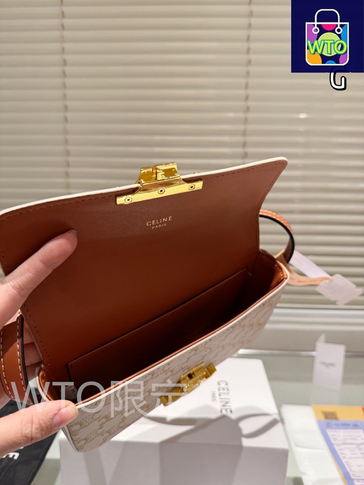 ☆送料・関税込 CELINE トリオンフ ショルダーバッグ ☆関税込☆CELINE☆チェーンショルダーバッグ トリオンフ