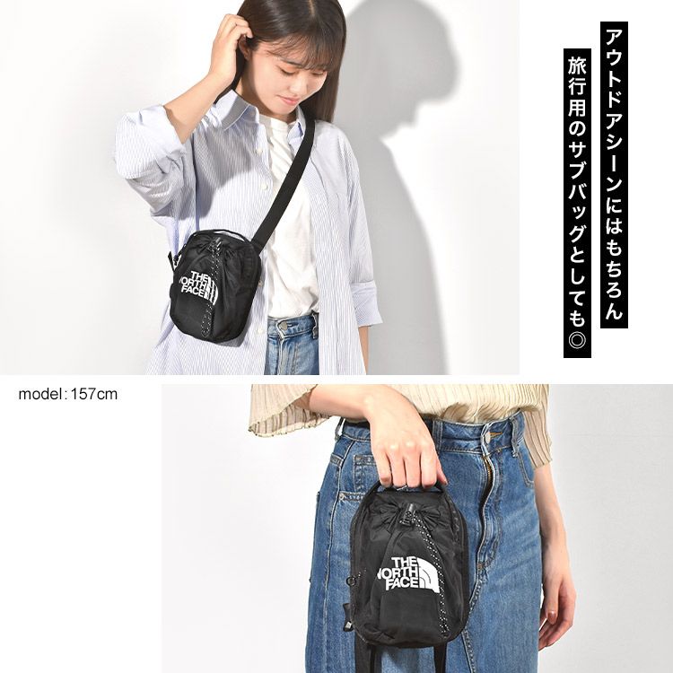 THE NORTH FACE 浸かる 巾着型バッグ ホワイト ノースフェイス