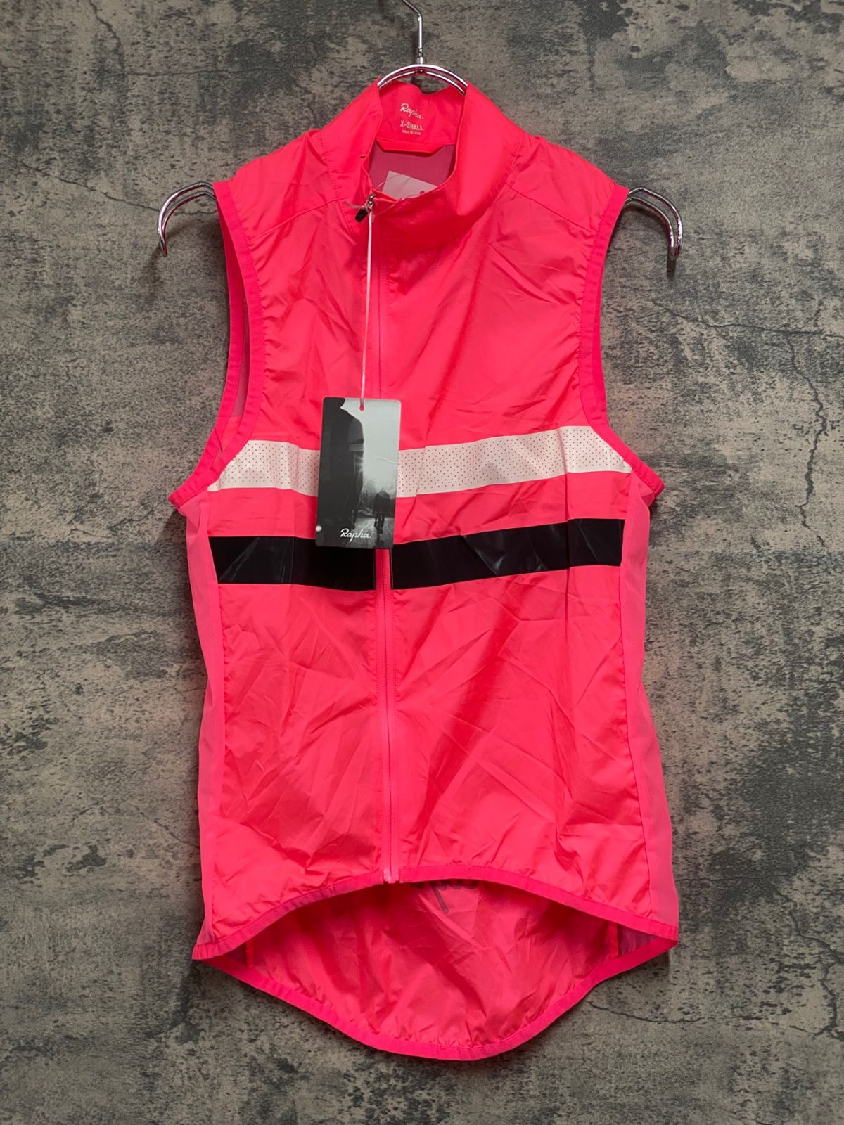 ラファ　Rapha レディース　ジレ Rapha ラファ ブルベ ジレ サイクルベスト XSサイズ ネイビー