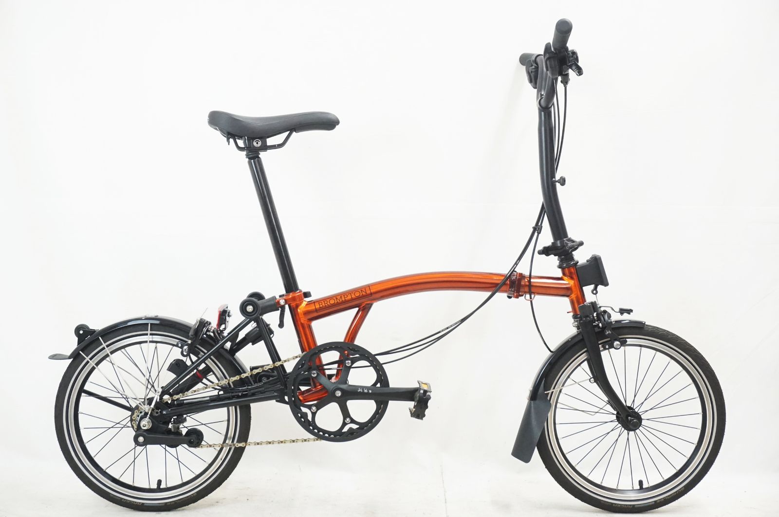 BROMPTON ブロンプトン C LINE EXPLORE MID FLAME LACQUER 2025年モデル 16インチ 折り畳み自転車 | バイチャリ福岡店