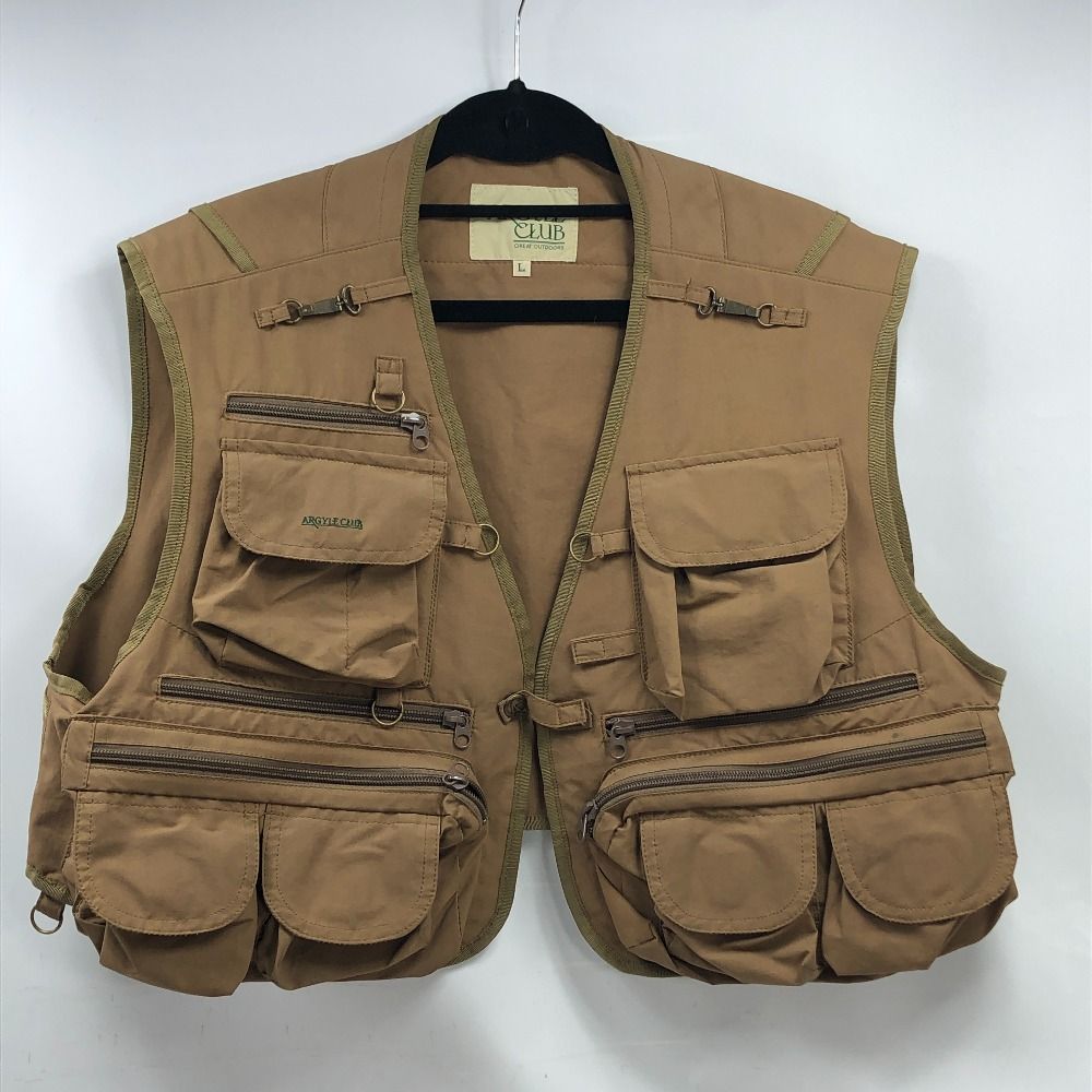 ΣΣARGYLE CLUB アーガイルクラブ フィッシングベスト Lサイズ - メルカリ 