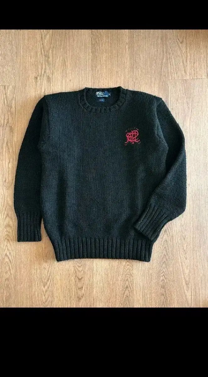 L 90s POLO RALPH LAUREN ポロラルフローレン ヴィンテージ アーカイブ ウールセーター|ニット