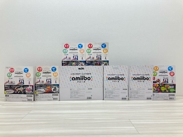 未開封amiiboフィギュア スプラトゥーンシリーズ まとめ 任天堂