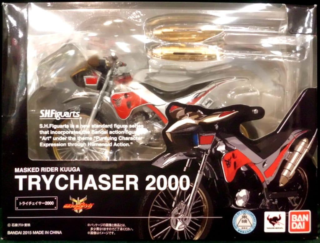 バンダイ S.H.Figuarts 仮面ライダークウガ トライチェイサー2000/未開封 パッケージいたみ