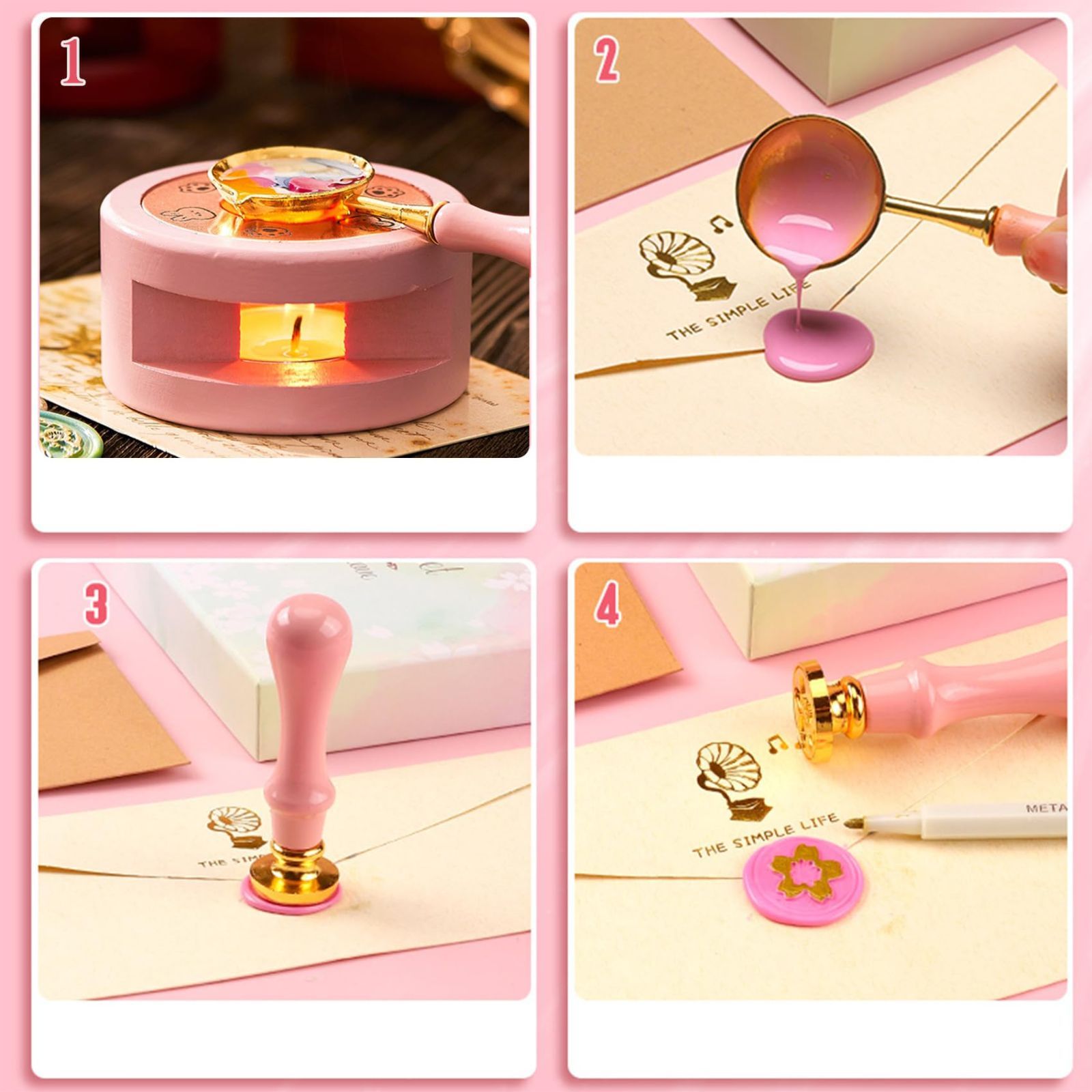 誕生日 シーリングスタンプセット