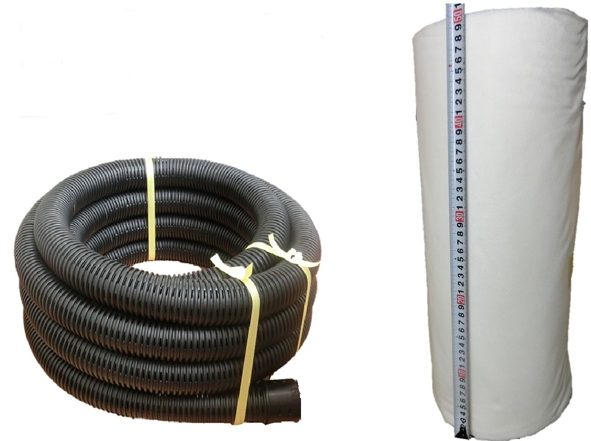 Φ60 内径60mm×10ｍ 暗渠排水パイプ 暗渠パイプ Amazon.co.jp: Φ60×10M巻〈暗渠パイプ1巻+キャップ1ケ〉 ※ソケット別売