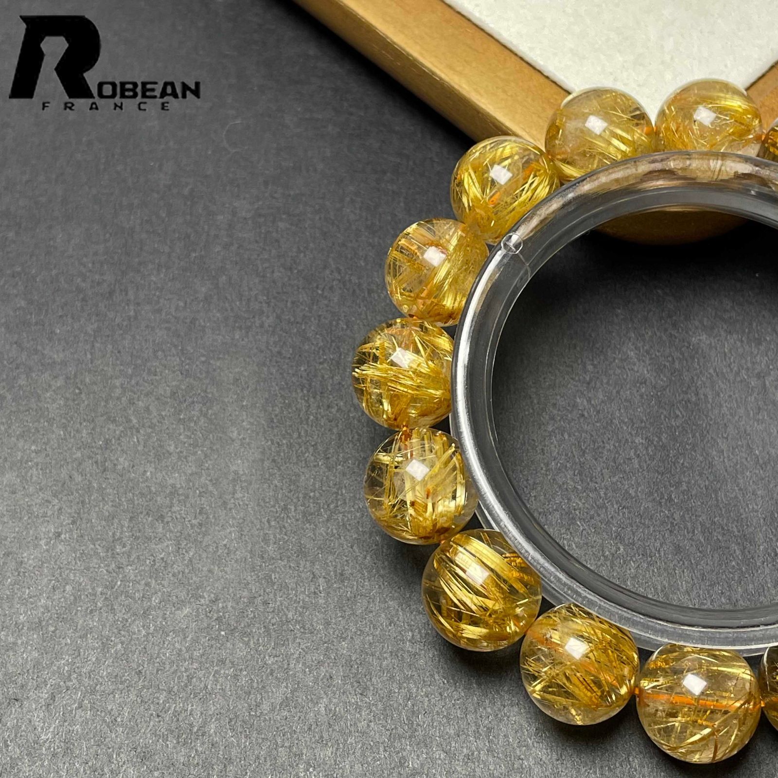 ! 満針ルチルクォーツ