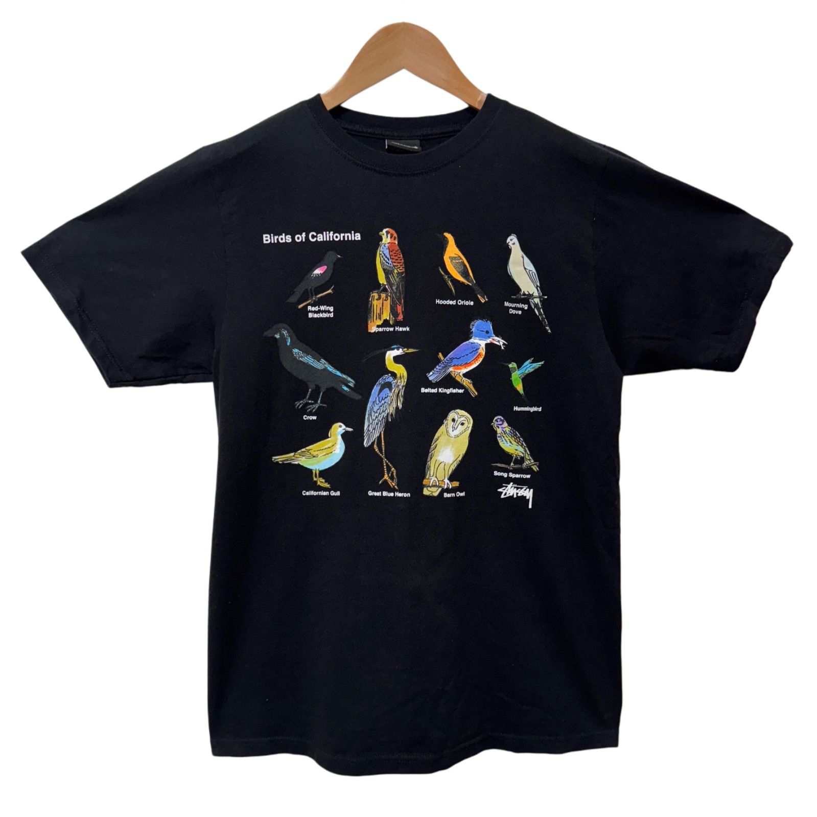 Stussy XL ブラック Tシャツ グラフィックプリント　激レア STUSSY - 【新品】【両面プリント】ステューシー Tシャツ L ブラックの