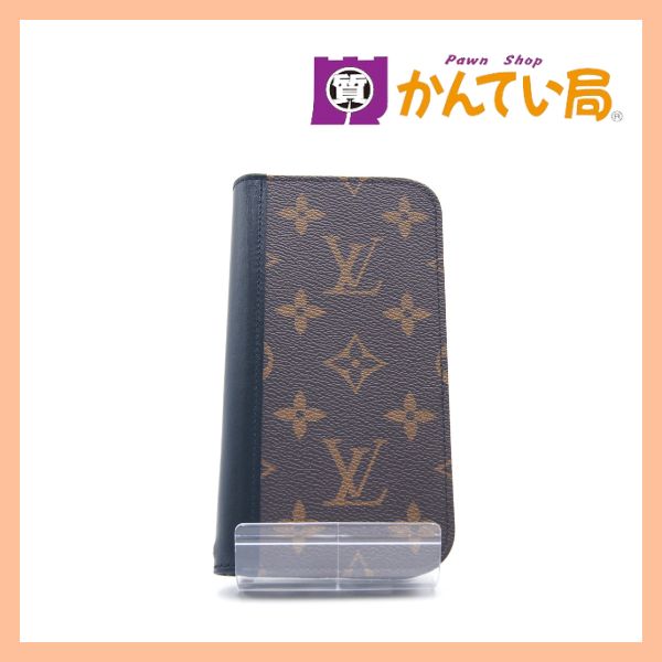 Louis Vuitton ルイヴィトン IPHONE16 PRO フォリオ M12539 モノグラム スマートフォンケース スマホ ブラウン