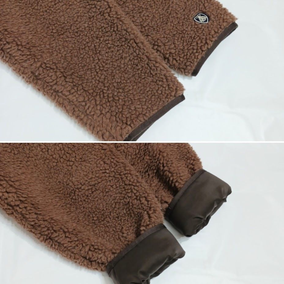 ORCIVAL オーシバル ノーカラー ウール ボアコート RC-8083 WBA