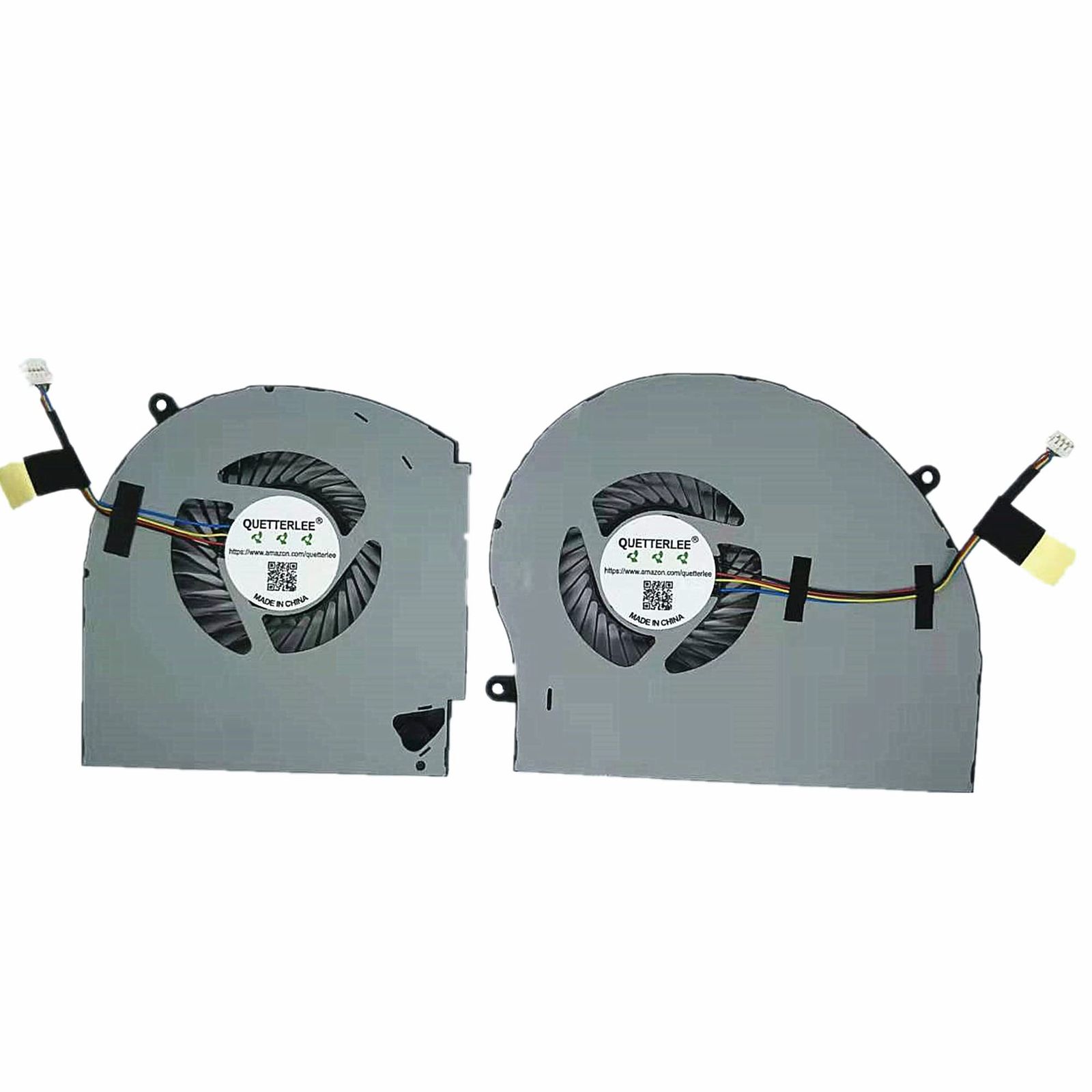 QUETTERLEE 交換用CPUとGPU冷却ファン Dell Alienware 17 R4 R5シリーズ MG75090V1-C060-S9A MG75090V1-C070-S9A P31E ALW17C 0K2PKV 04RFW1 ファン