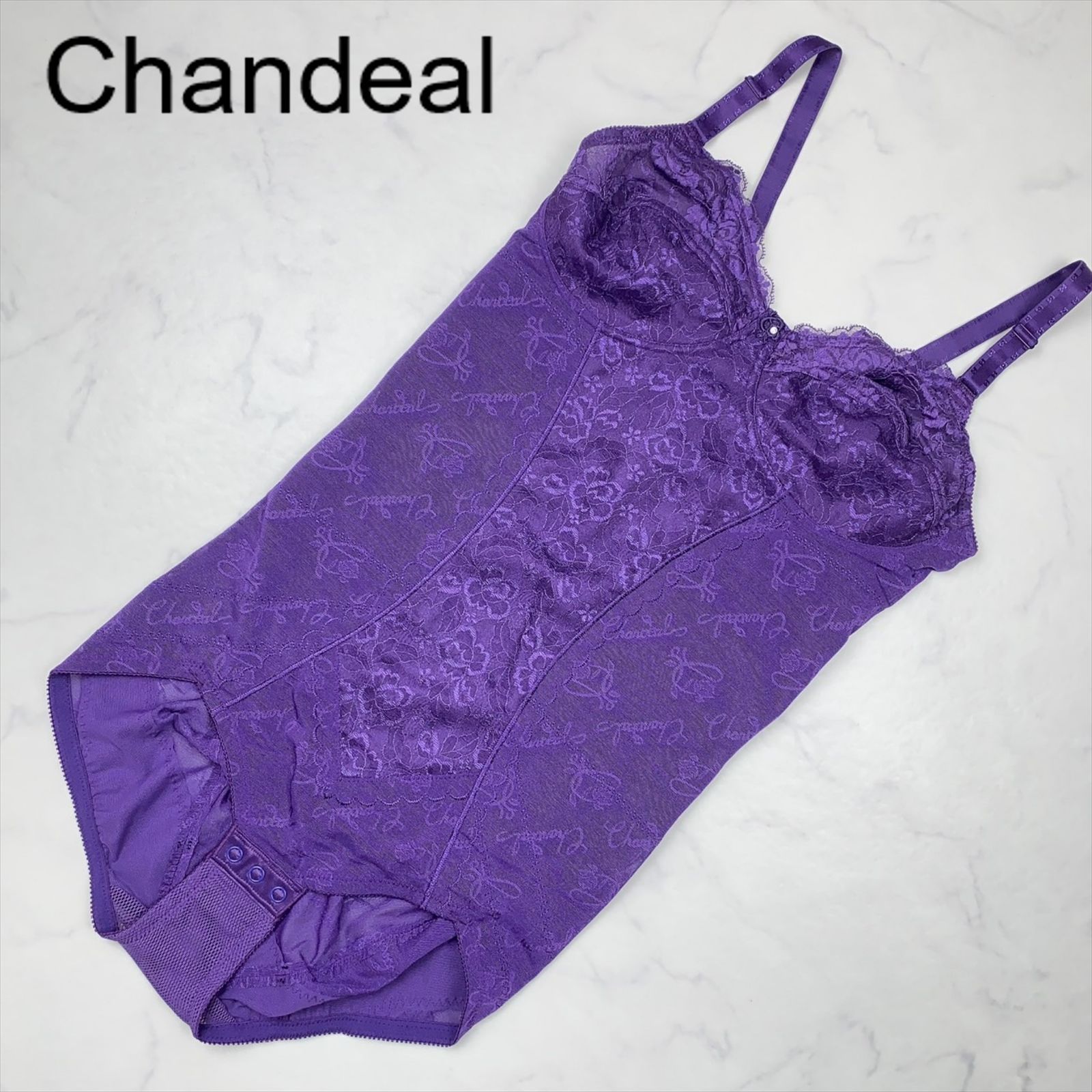 新品未使用】Chandeal シャンデール ボディスーツ B85 ヴァイオレット ...