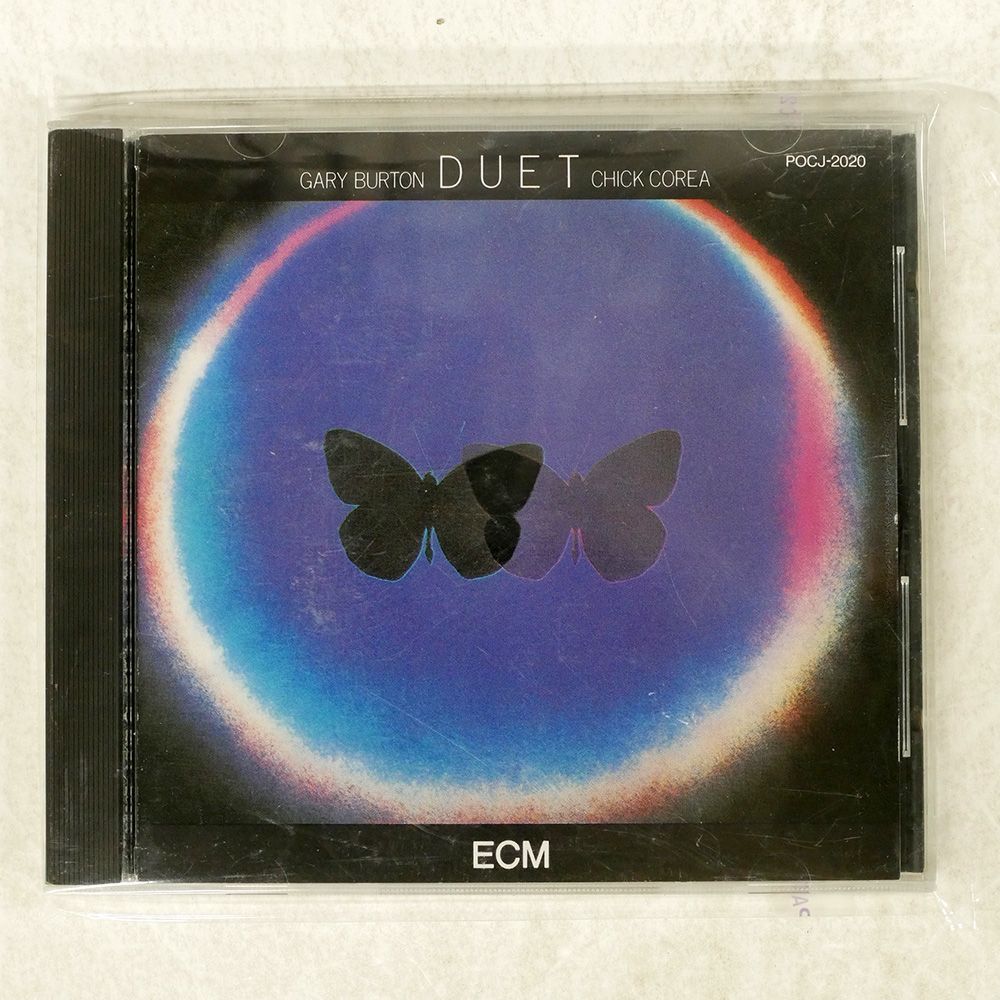 国内盤 GARY BURTON / CHICK COREA/DUET/ECM RECORDS POCJ-2020