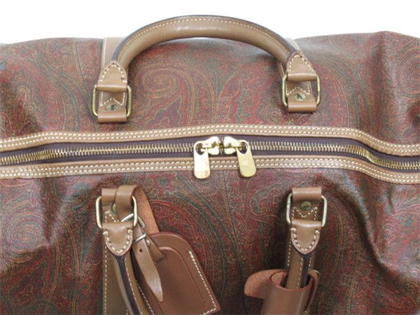 エトロ ETRO ボストンバッグ ペイズリー 2WAYショルダー