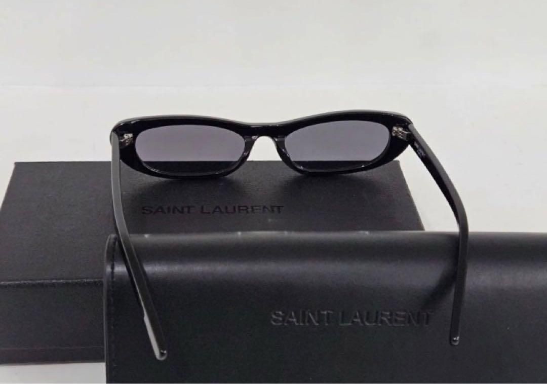 SAINT LAURENT SL 557 BLACK サングラス 常田大希 着用 - メルカリ