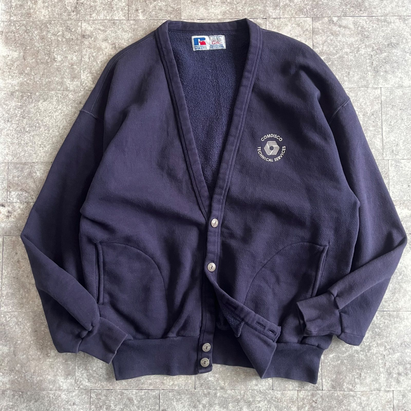 USA製】 ラッセルアスレティック ワンポイント ハイコットン