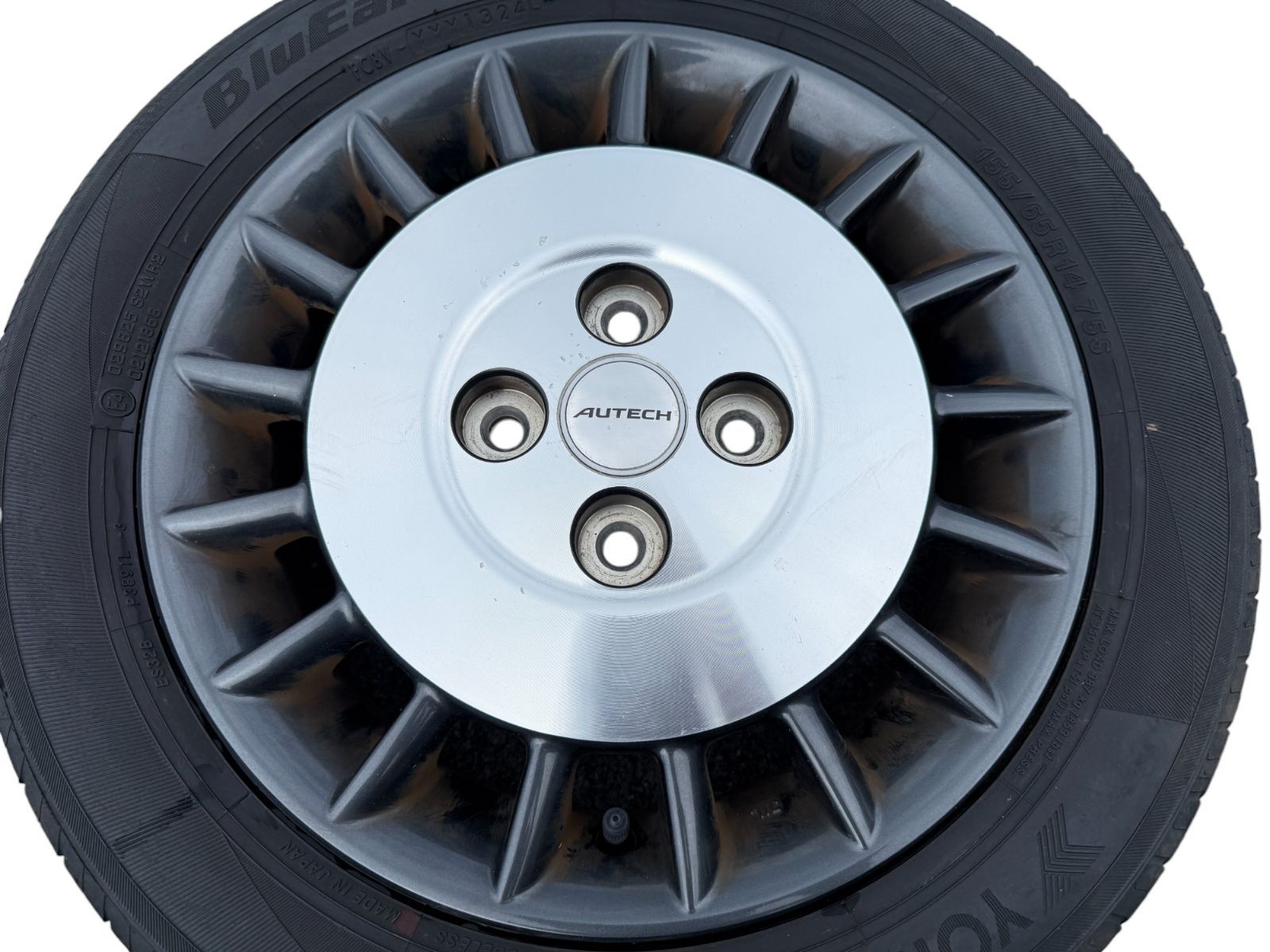 ルークス B44A AUTECH オーテック アルミホイール 155/65R14 14×4.5J
