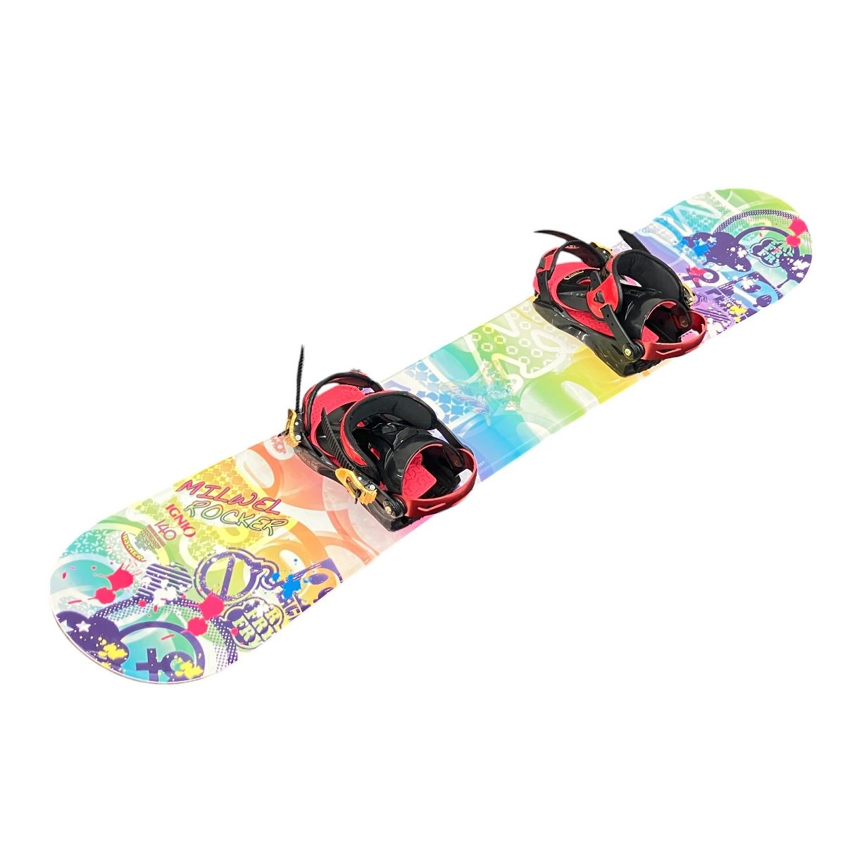 IGNIO MILWEL ROCKER レディース140cm スノーボード KISSMARK ビンディングセット スノボ K10422092