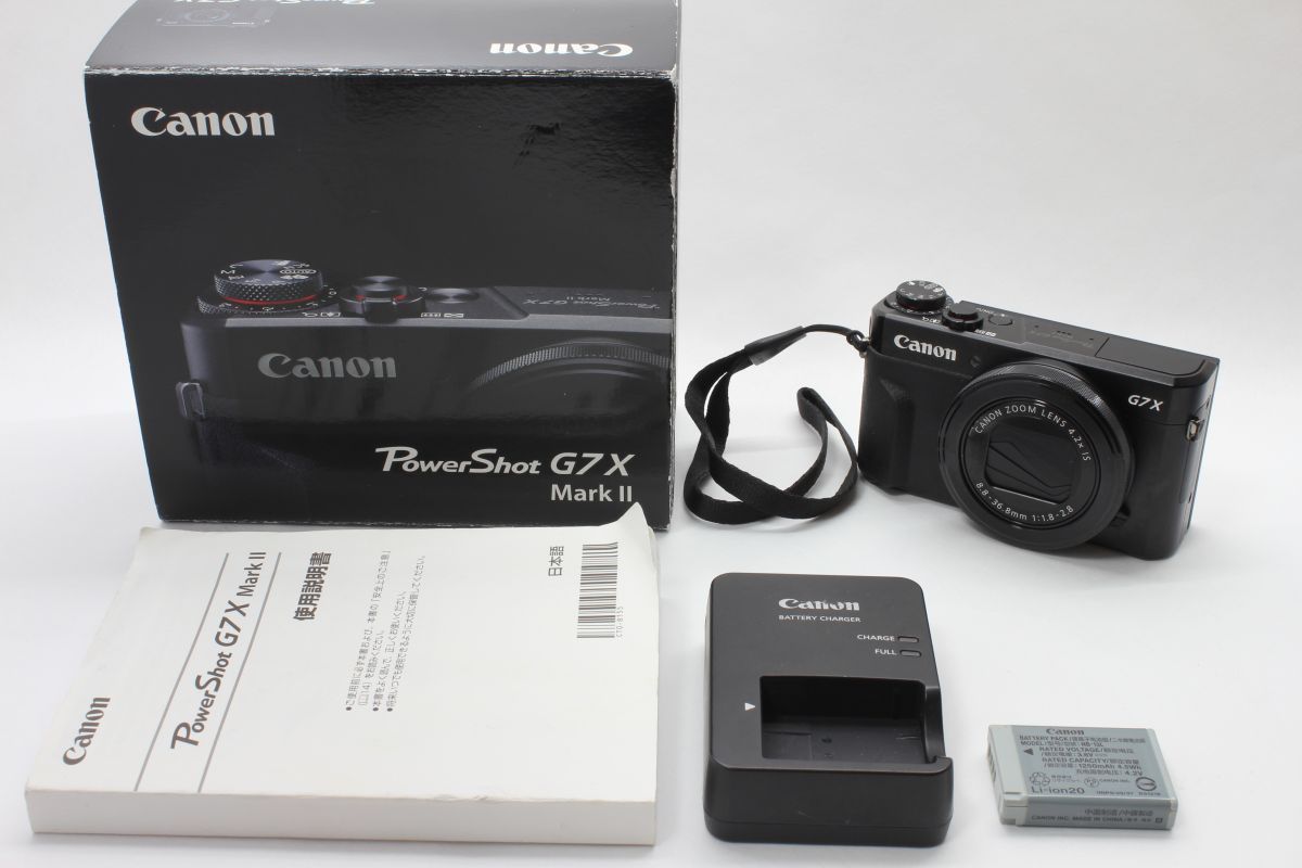 【USED】Canon G7X コンパクトカメラ バッテリー 充電器 Amazon | Canon バッテリーチャージャー CB-2LH | ビデオカメラ