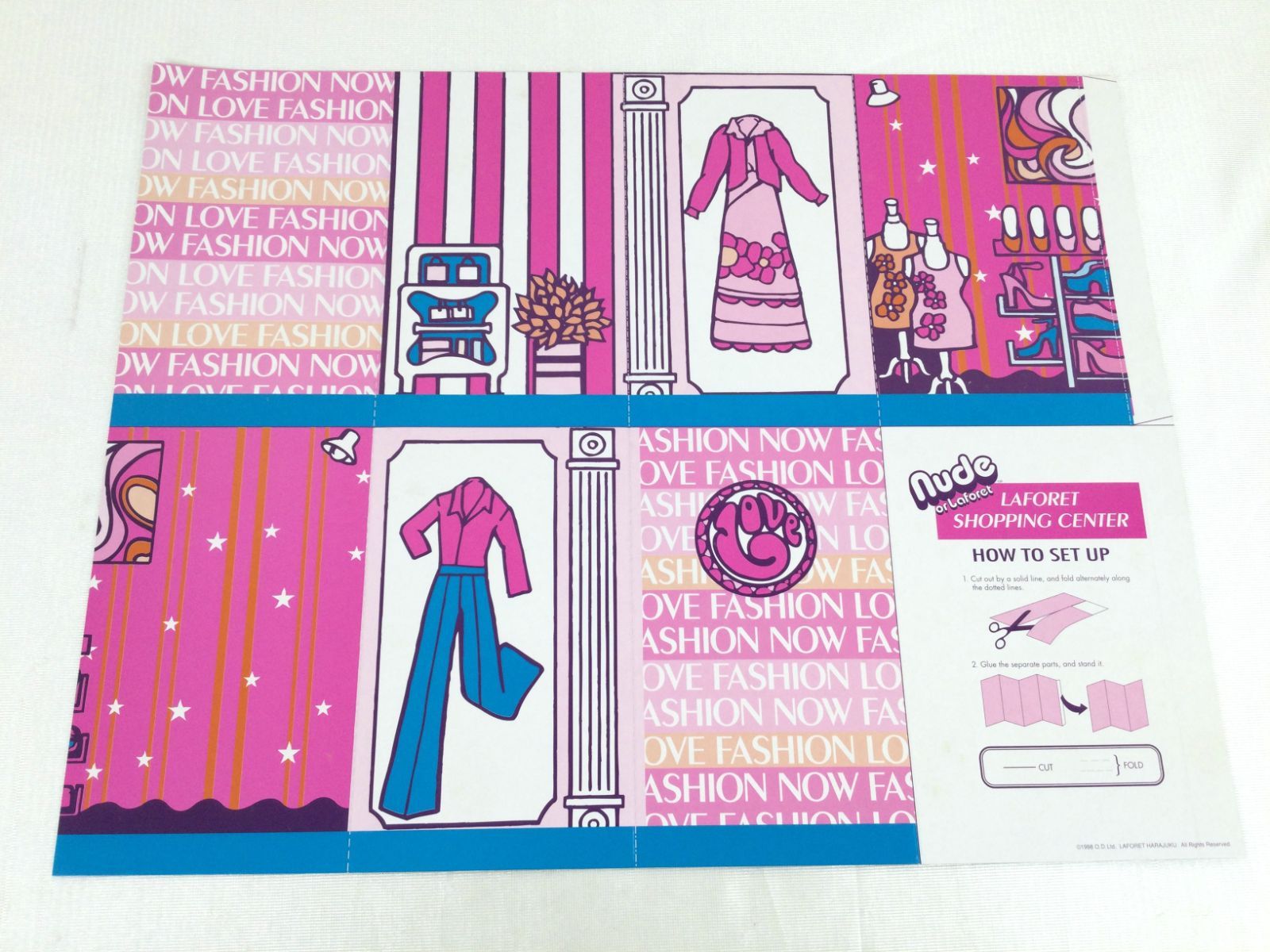 1204 M1050000044【未使用品】原宿ラフォーレ 20周年記念 ドレスアップ