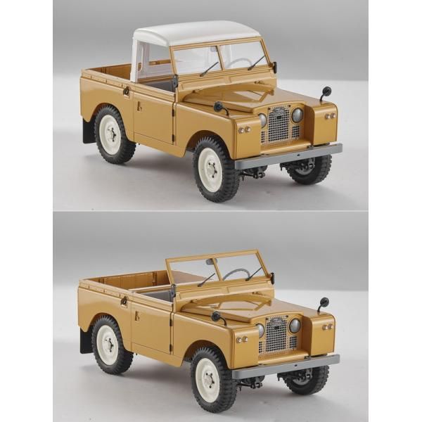 ラジコン　1/12 リアリスティックRC完成モデル ランドローバー シリーズII(ブルー) 2.4GHz仕様 [FMS11202RTRBU] 楽天市場】FMS 1/12 リアリスティックRC完成モデル