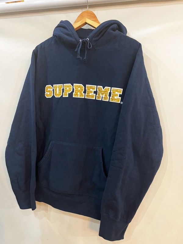 ★Supreme/シュプリーム Supreme 19AW The Most Hooded Sweatshirt スウェット パーカー フーディー ネイビー メンズ Mサイズ ★