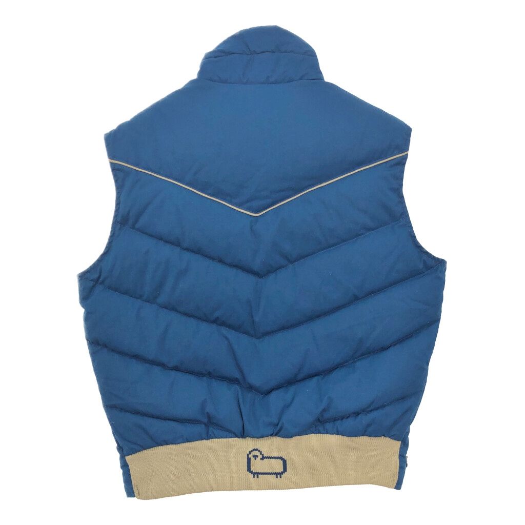 70年代 WOOLRICH ウールリッチ ダウンベスト ヴィンテージ ブルー
