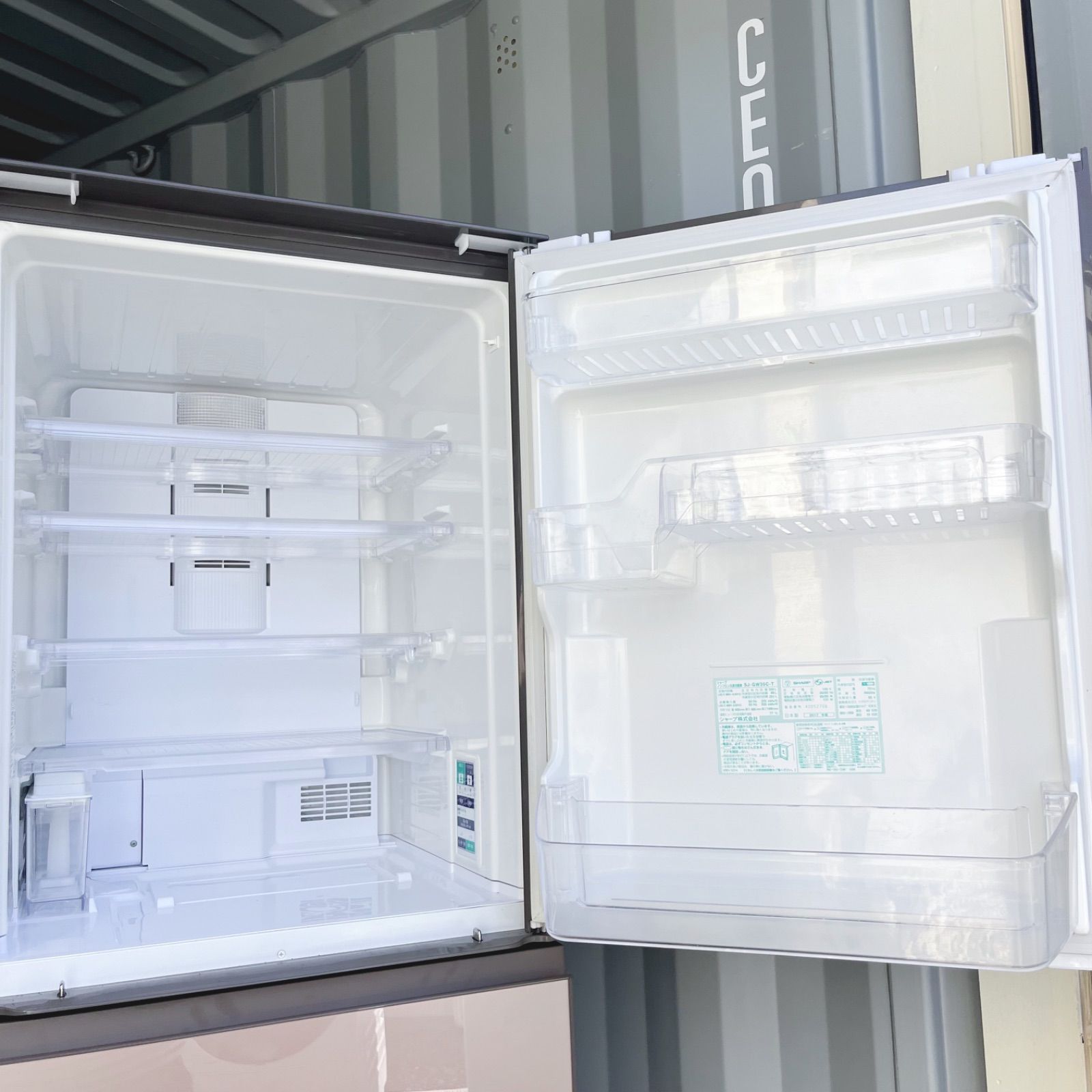 77取付無料！SHARPプラズマクラスター搭載メタリックブラウン3ドア