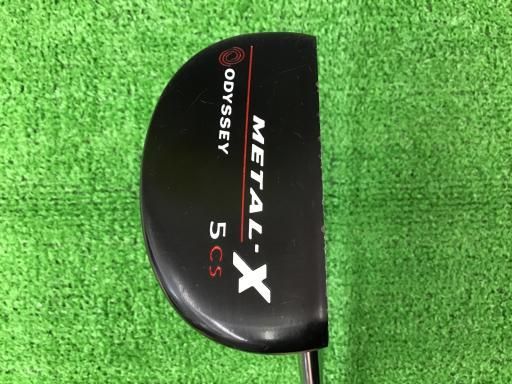 オデッセイ METAL-X 5CS 34インチ パター PT スチール フレックスその他 メンズ 男性用 右利き 右用 Cランク ゴルフクラブ