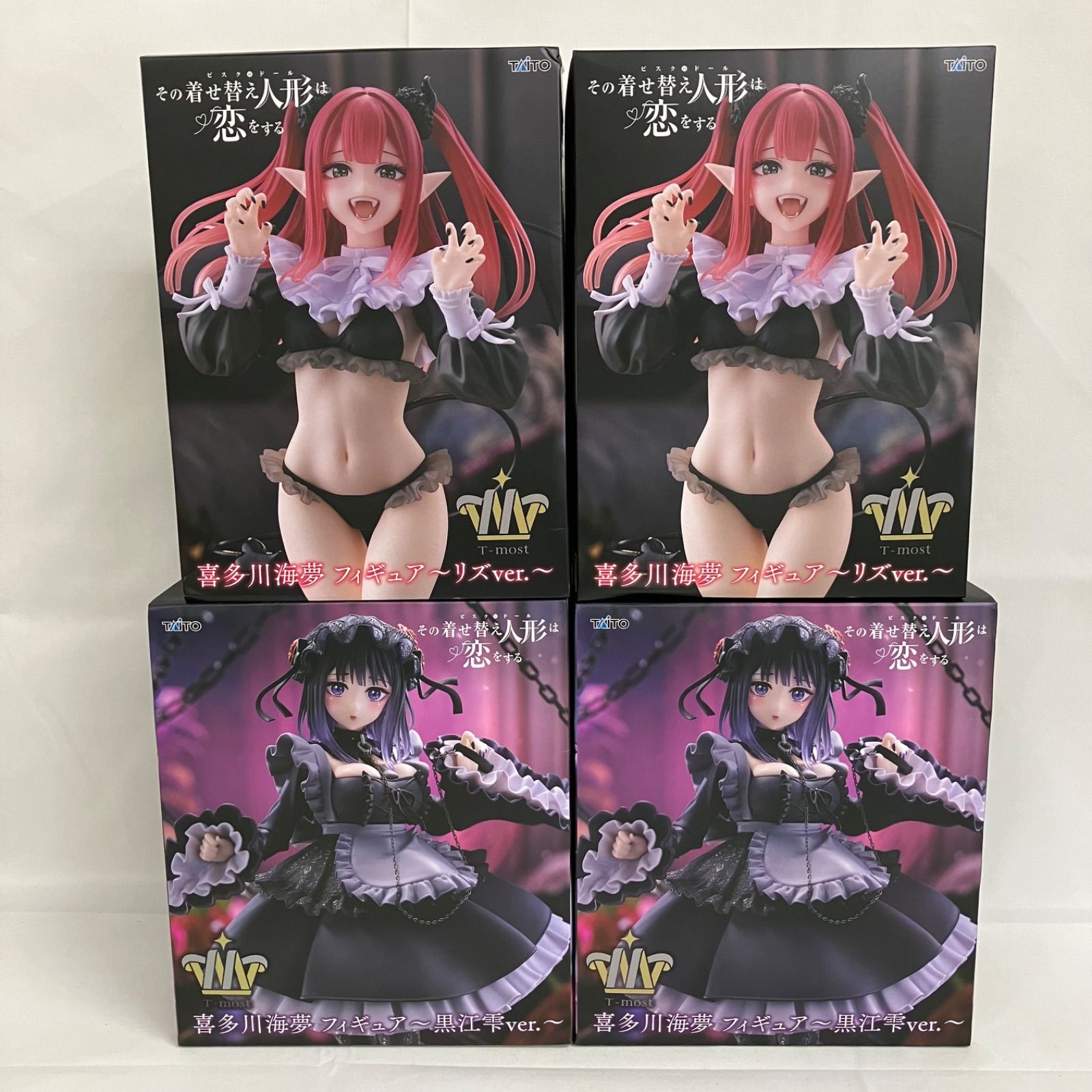 未開封 着せ恋 T-most 喜多川海夢 黒江雫 リズ フィギュア 4個